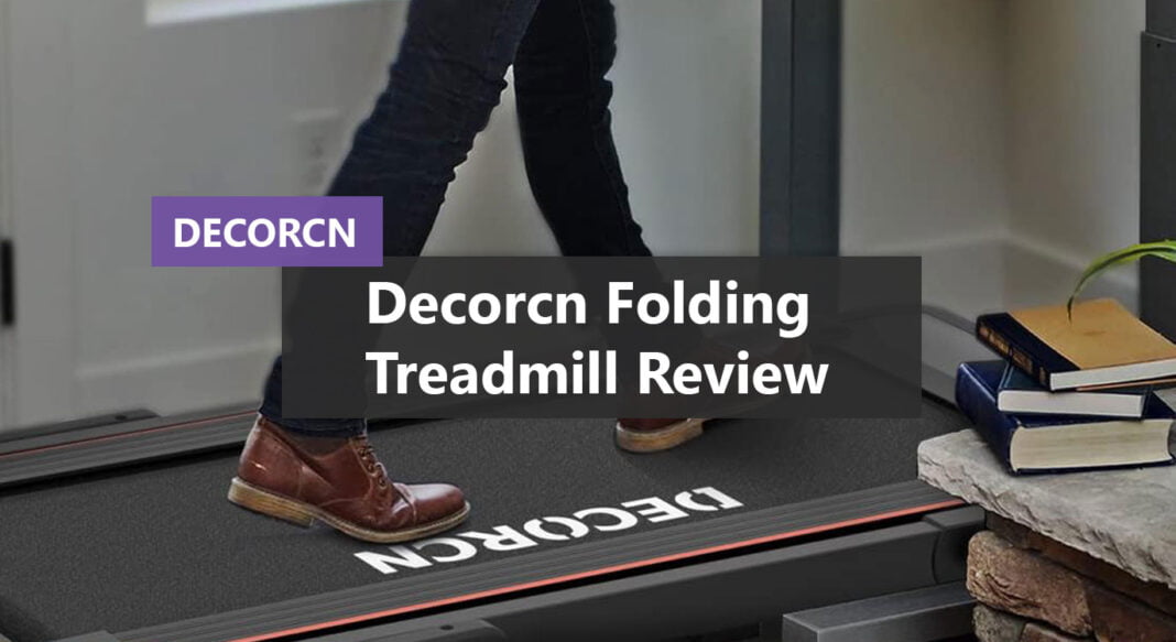 Decorcn Folding Treadmill cheapest uk price and voucher code