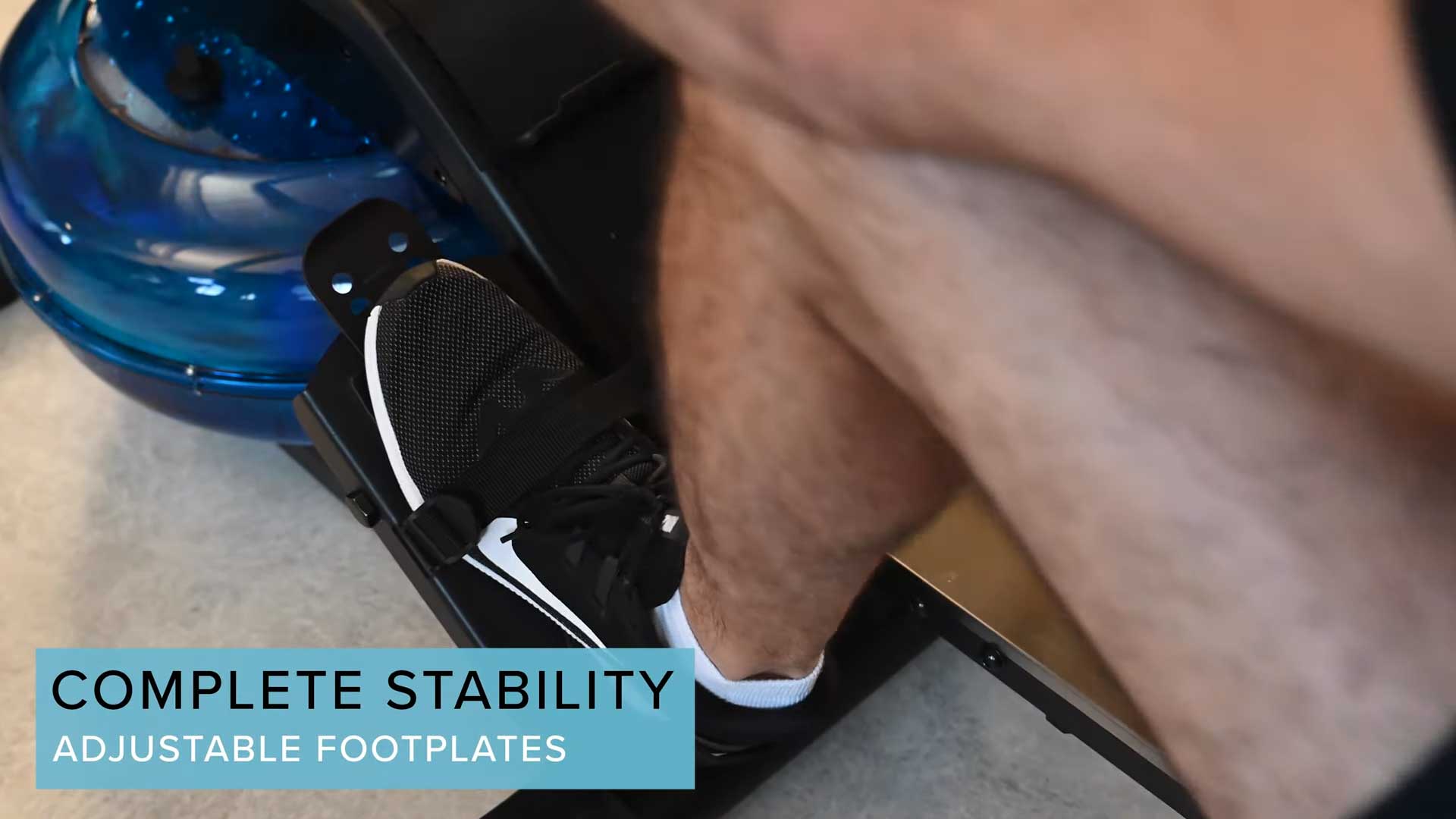 JTX Flow Water Rowing Machine Foot Straps