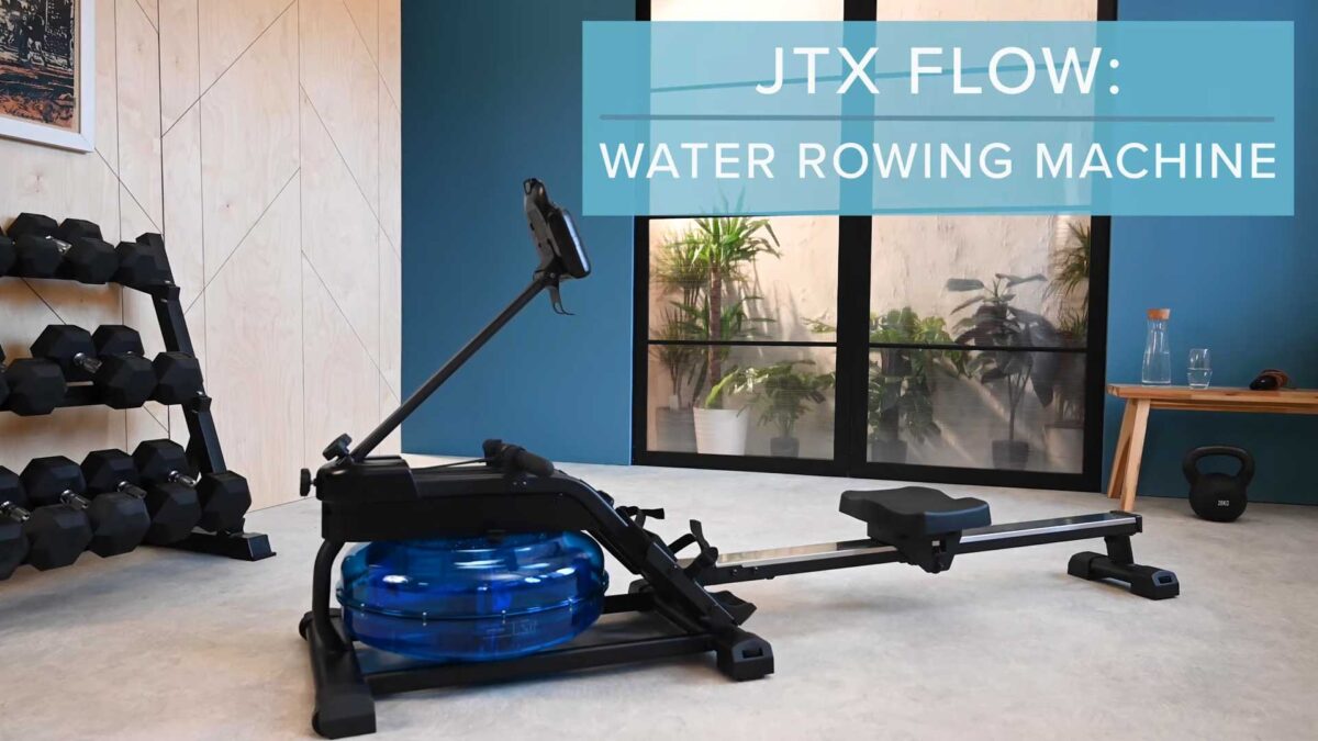 JTX Flow Water Rowing Machine Review A new rowing experience from JTX