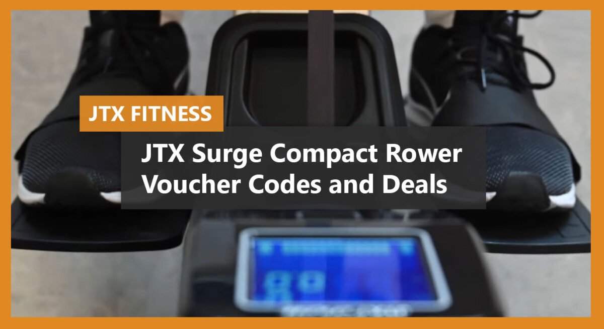JTX Surge Compact Rowing Machine Deals and Offers - Gym Tech Review