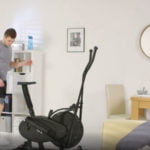 Man-using-Opti-2-in-1-Air-Cross-Trainer-and-Exercise-Bike