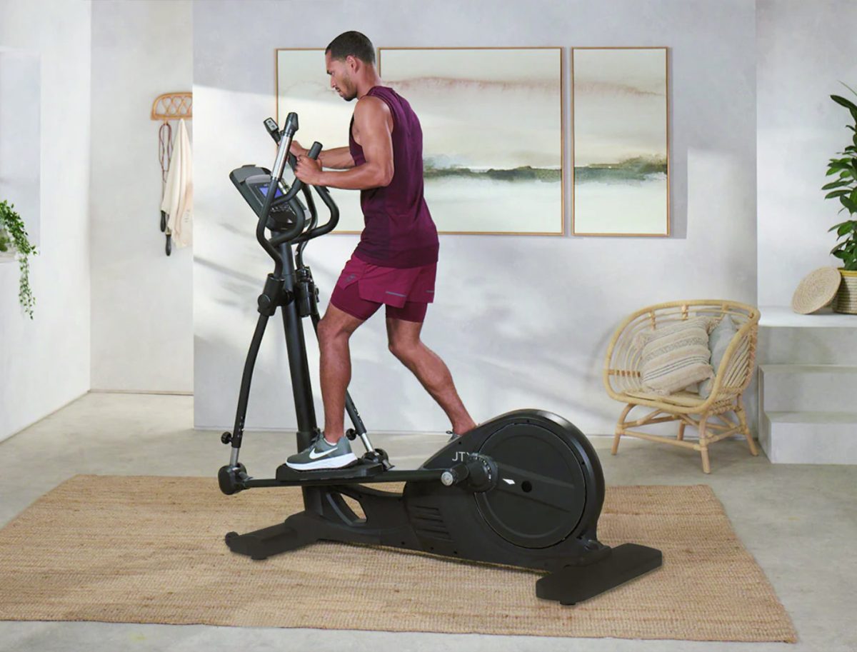 Man using the JTX Tri Fit 2.0 Cross Trainer