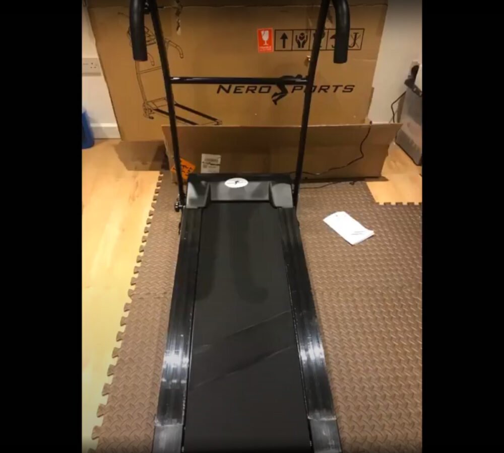 Nero Sports Foldable Electric Motorized Treadmill with Bluetooth Review