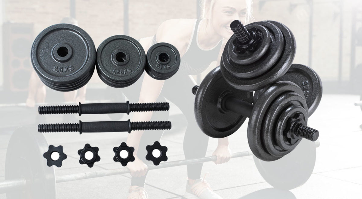 Opti Cast Iron Dumbbell Set 20kg Review Gym Tech Review