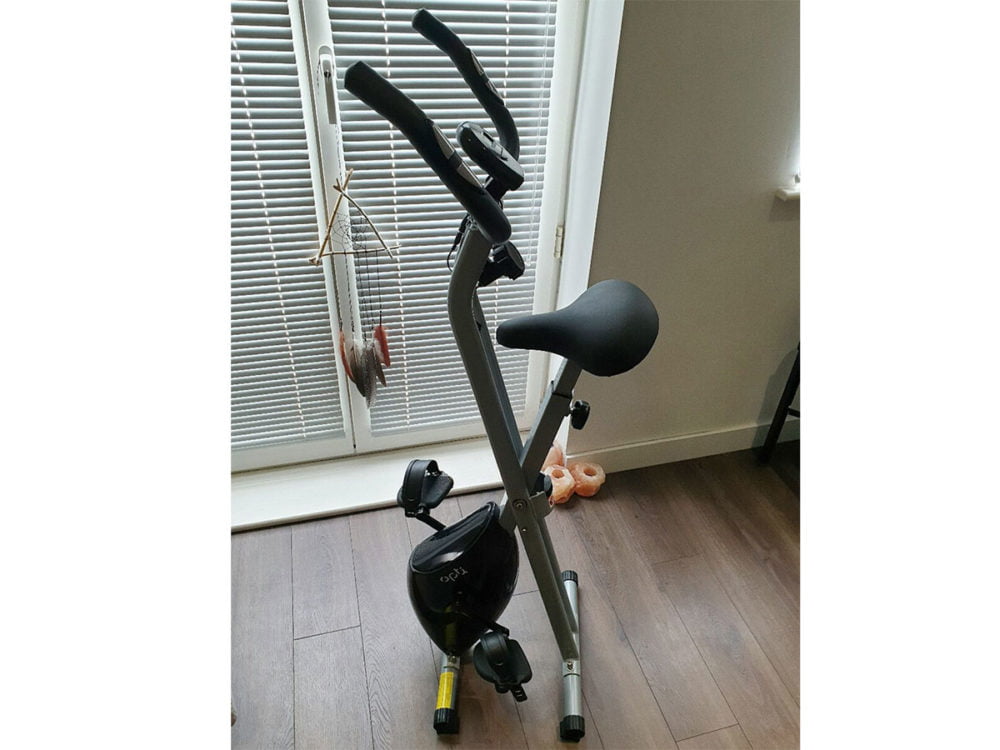 argos opti folding magnetic exercise bike