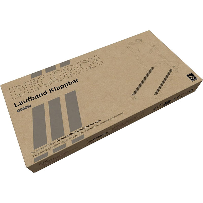 Packaging box for Decorcn Folding Treadmill