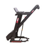 Pro-Fitness-T2000-Folding-Treadmil-folded-for-storage