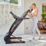 Reebok-GT40s-Touch-Screen-Treadmill-folded-away-for-storage
