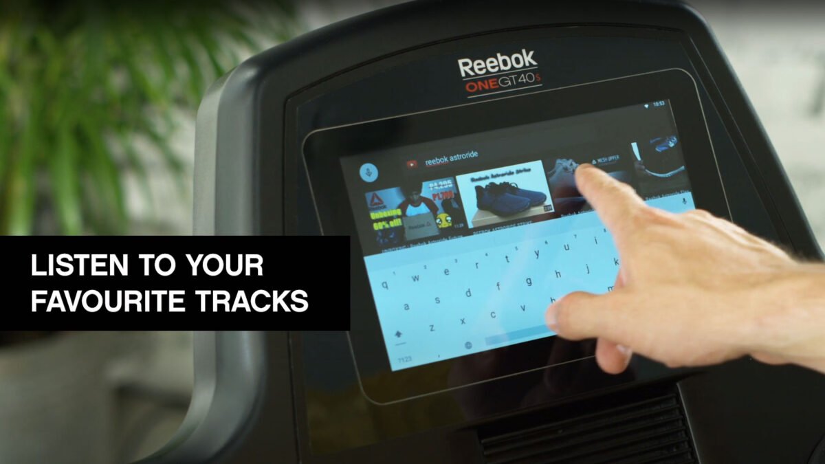 Reebok GT40s Touch Screen layout and features of new model