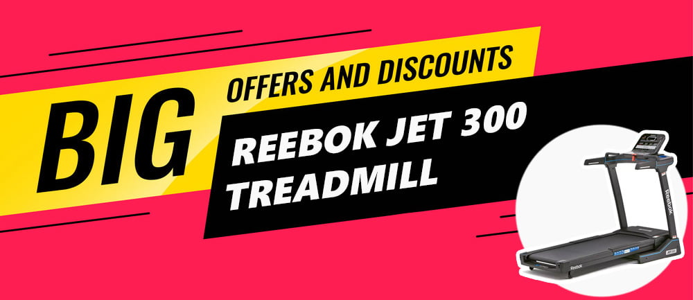 Reebok Jet 300 Treadmill Voucher Codes and Deals Gym Tech Review - Reviews of the Latest Gym Equipment