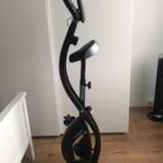 Roger-Black-Gold-Folding-bike-folded-away