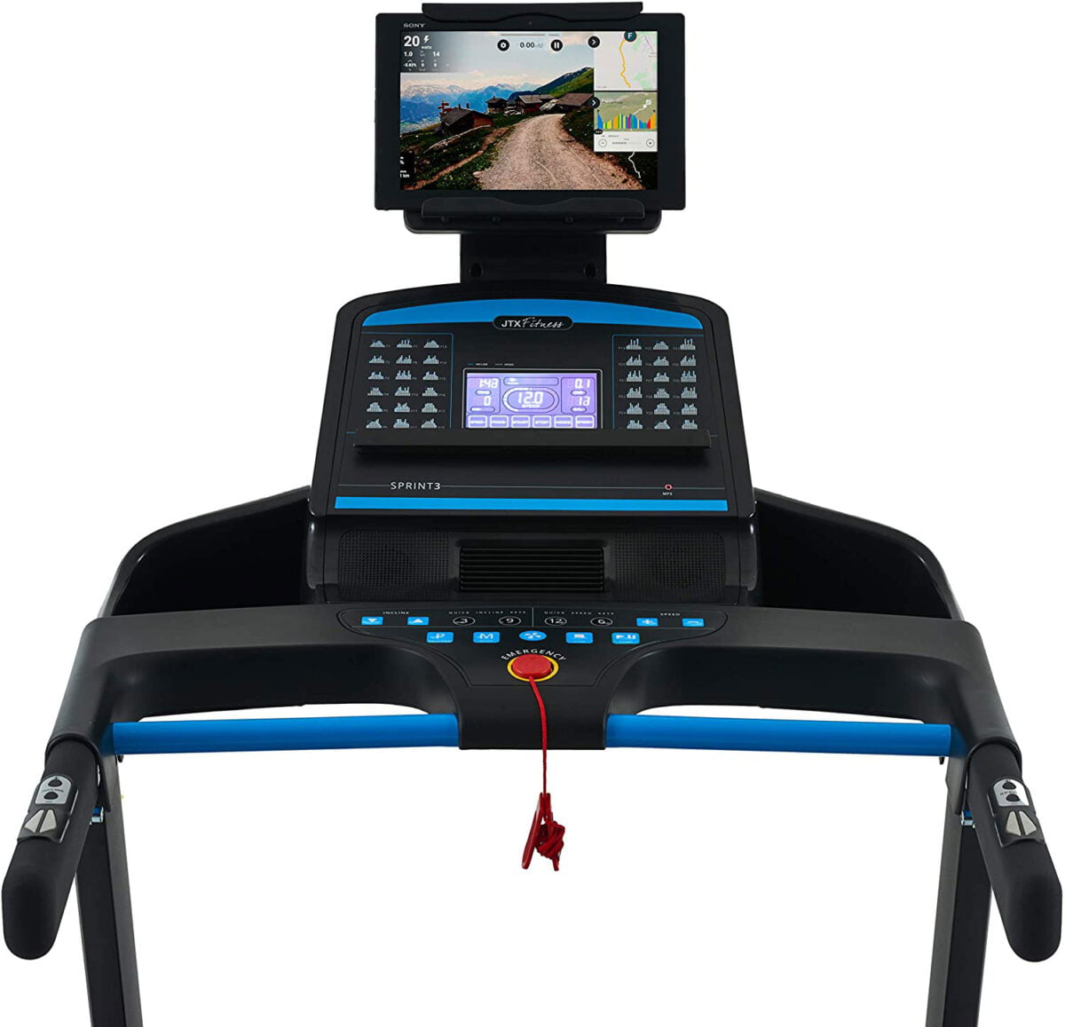 Tablet holder JTX Sprint 3 Electric Treadmill Review