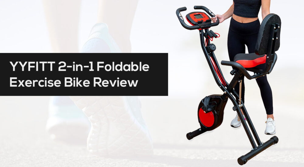 YYFITT 2 in 1 Foldable Fitness Exercise Bike review cheapest price