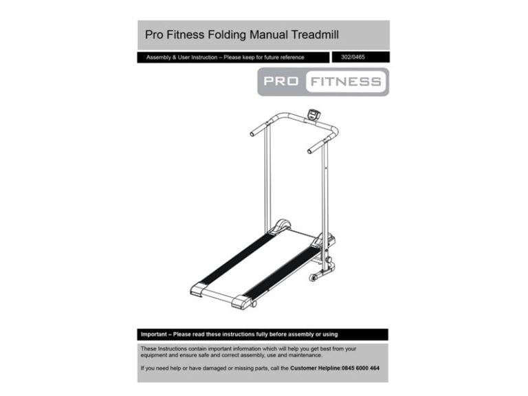 Pro Fitness Manual Treadmill Review Gym Tech Review