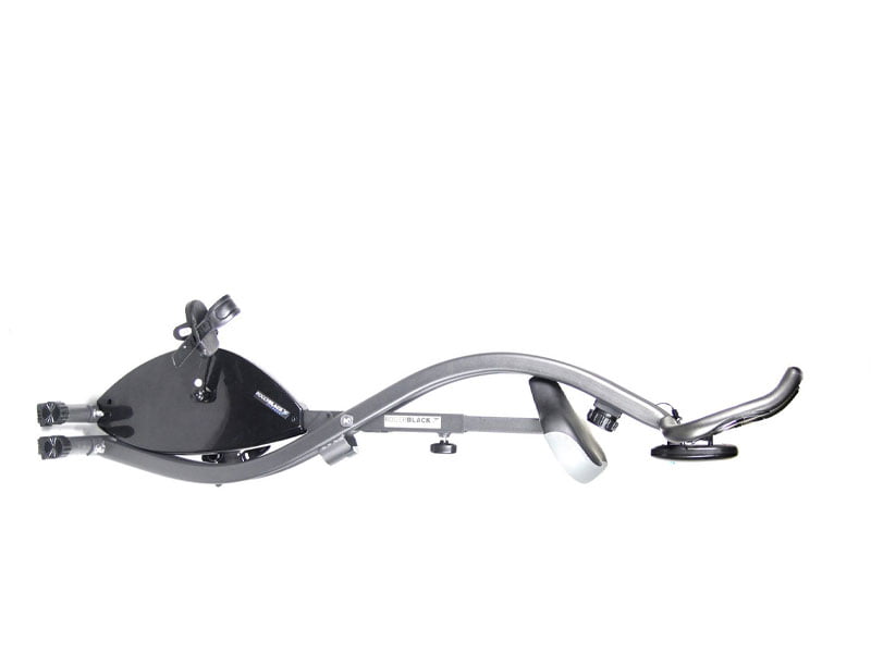 roger black exercise bike folded for storage